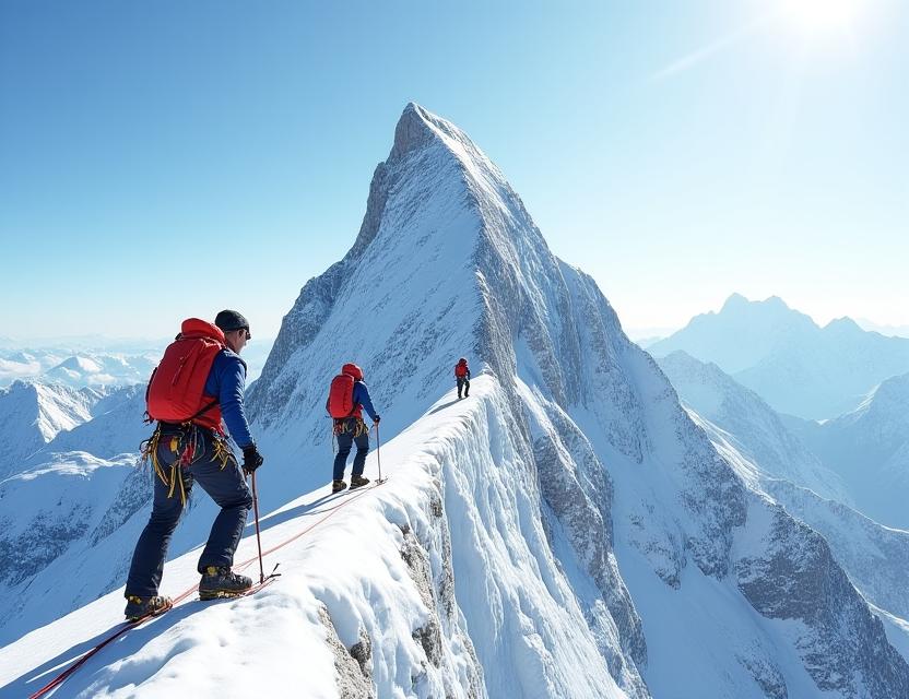 Bergsteigen am Matterhorn